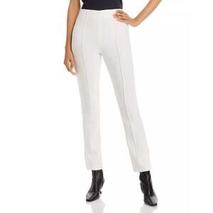 Cinq à Sept Cropped Branne Pant Ivory Size 12 New